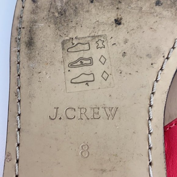 J.Crew 8 Poppy Pink Playa Thong Sandals - Picture 10 of 16